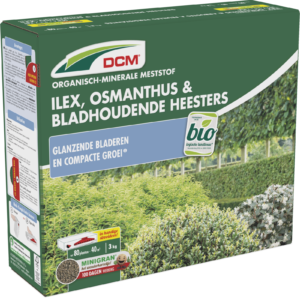 DCM ILEX/OSMANTUS/BLADHOUDENDE HEESTERS 3KG