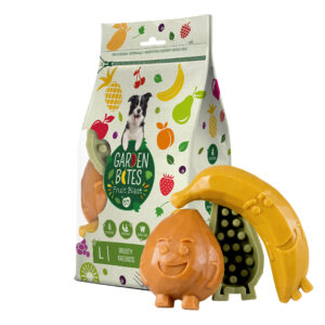 Garden Bites Fruity friends L - 12,5cm - 3pcs gemengde kleuren
