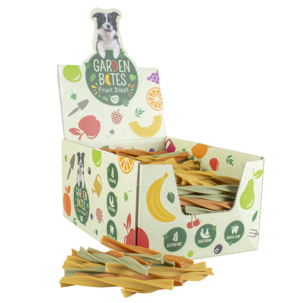 Garden Bites Fruity dental swirls S - 13cm