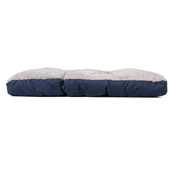 Matras rechthoekig DuoTex ECO M - 100x70x10cm blauw/grijs