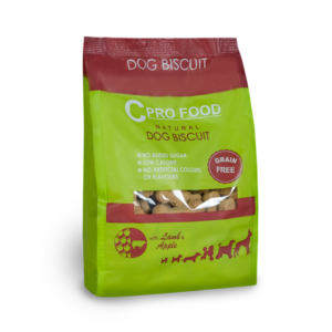 CPRO FOOD DOG BISCUIT LAMB & APPLE (grain free) 400g