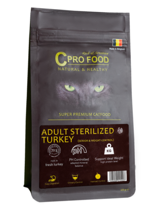 CPROFOOD ADULT STERILIZED TURKEY (senior & weight control) 400g