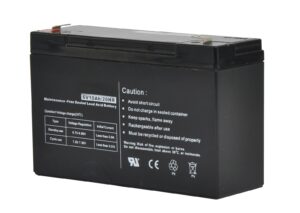 Batterij 6V 10Ah voor S40/S40LE