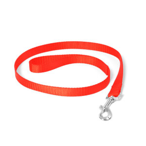 Nylon leiband XS 120cm/10mm rood