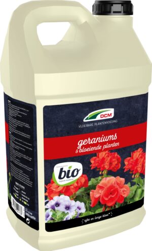 DCM VLOEIB GERANIUM/BLOEIENDE PLANTEN 5L