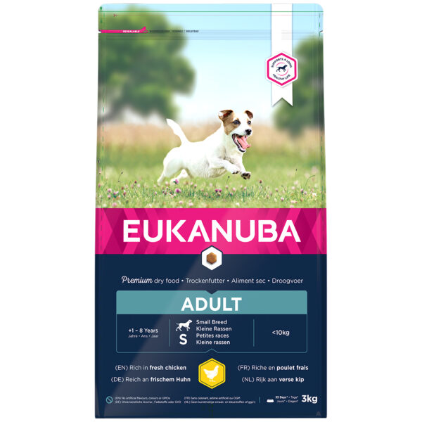 EUK active adult small breed 3 kg