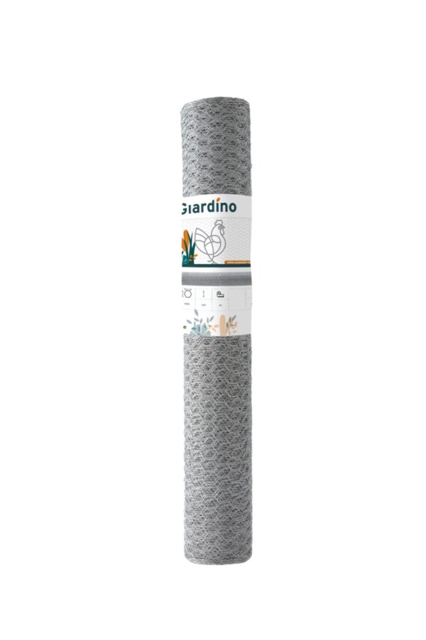 GIARDINO zeskant pre verz. 25x0.8mm x 50cm x 5m