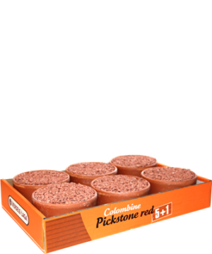 Pickstone red tray 5 + 1 3,6kg