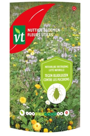 VT NUTTIGE BLOEMEN TEGEN BLADLUIZEN