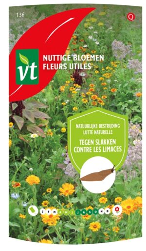 VT NUTTIGE BLOEMEN TEGEN SLAKKEN