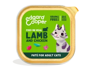 Lamb and free-run chicken paté for adult cats 85g