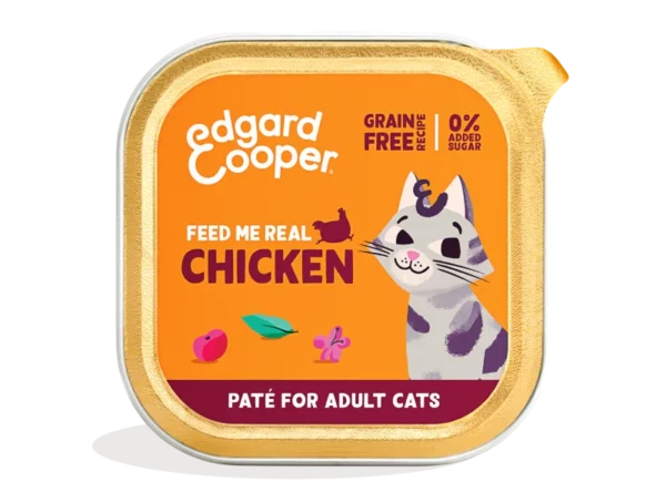 Free-run chicken paté for adult cats 85g