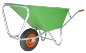 kruiwagen landbouw 1 wiel, 2Ply luchtband - tubeless - PP velg - rollager