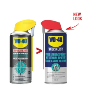 WD40 wit lithiumspuitvet 250 ml