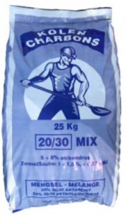 Steenkool Mix special 20/30 25kg