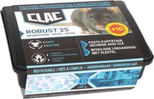 ROBUST 25 Pasta Forta Ratten en Muizen -station Ratten + 1 lokdoos 100g