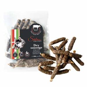 Droge worst - rund +/-7cm - 150g - +/- 22pcs