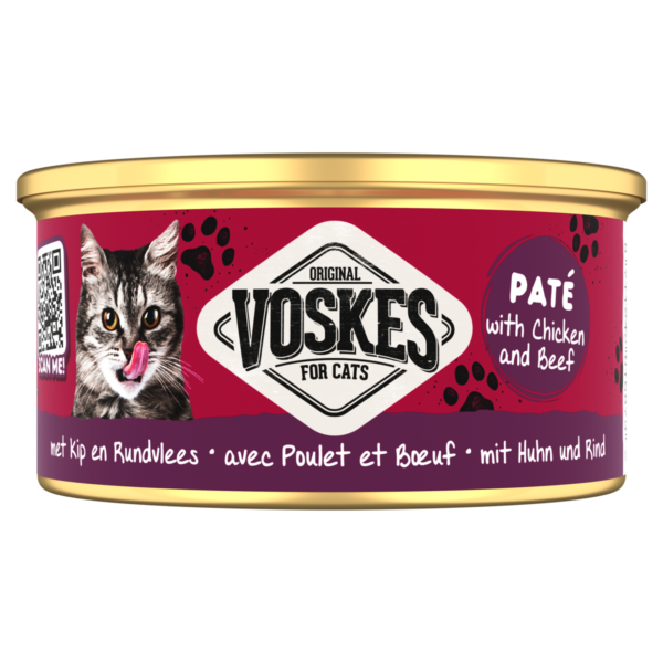 Voskes Paté Met Kip En Rundvlees 85g