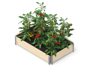 Moestuinbak Garden box Eco naturel 120x80x19,5cm