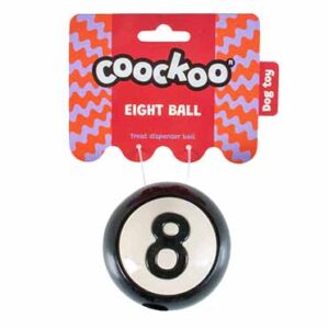 Snackbal EIGHT 8cm zwart/wit