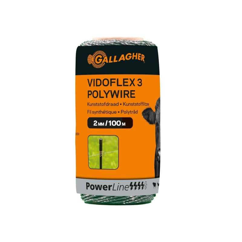 Vidoflex 3 PowerLine groen 100m