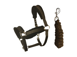 S2G HALSTERSET WOOLY CHOCOLADE PONY