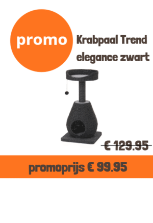 Krabpaal trend tree elegance sublime zwart