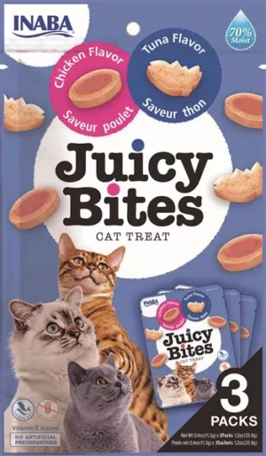 CIAO Juicy Bites kip&tonijn smaak 3x11.3g