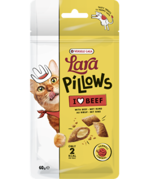 Lara Pillows with Beef Hairball Control Treats 60g