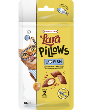 Lara Pillows with Salmon Happy Fur Treats 60g