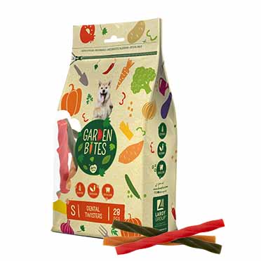 Garden Bites dental twisters L - 16cm - 14pcs meerkleurig
