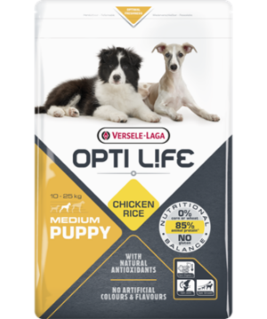 Opti life Puppy Medium 2,5kg