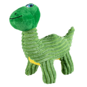 Pluche dino Brontosaurus corduroy Groen