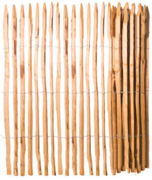 Kastanje hekwerk 4/5 x 5 m