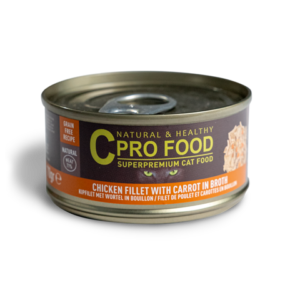 CPROFOOD CHICKEN FILLET WITH CARROT IN BROTH 70g