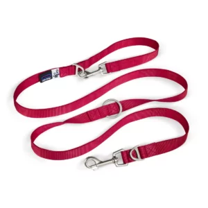 Curli Aanpasbare looplijn Nylon 200x2cm rood