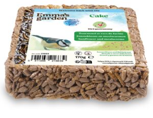 Emma Zonnebloem kernen cake & meelwormen 170g