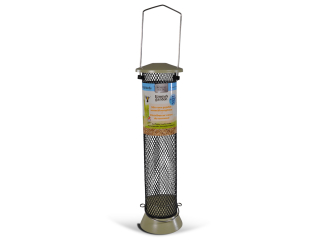 Gepelde zonnebloempitten silo metaal 37cm