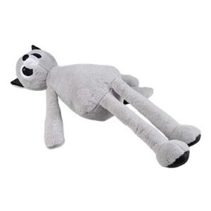 Pluche Pawbies wasbeer L-25x15x56cm grijs