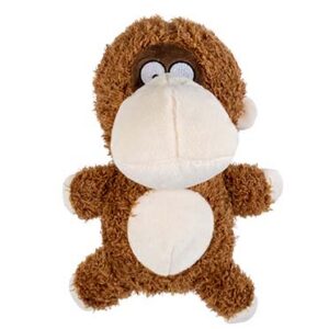 Pluche Wildlife aap crackle 22x13x26cm bruin