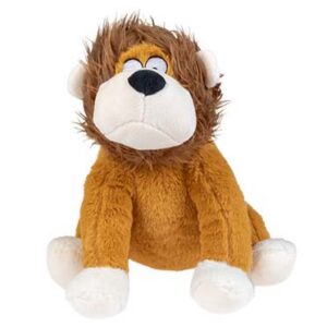 Pluche Wildlife leeuw large 26x25x30cm bruin