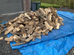 Brandhout los eik/beuk ± 1 stére geleverd