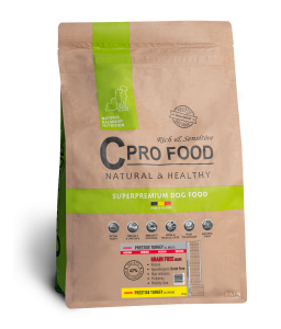 CPRO FOOD MEDIUM PRESTIGE TURKEY ALL BREEDS GRAIN FREE 10kg