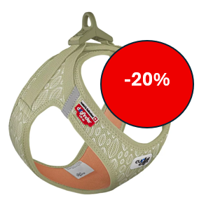CURLI VEST HARNAS CLASP AIR-MESH SE24 GUACAMOLE