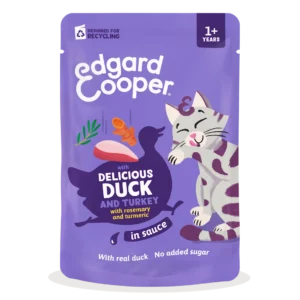 kat eend en kalkoen in saus 85g