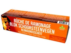 schoorsteenveger brandhout blok