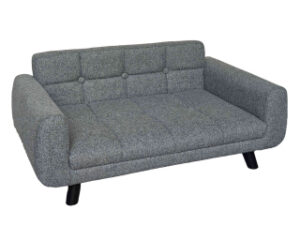 Zetel hond Sophia grijs 85cm